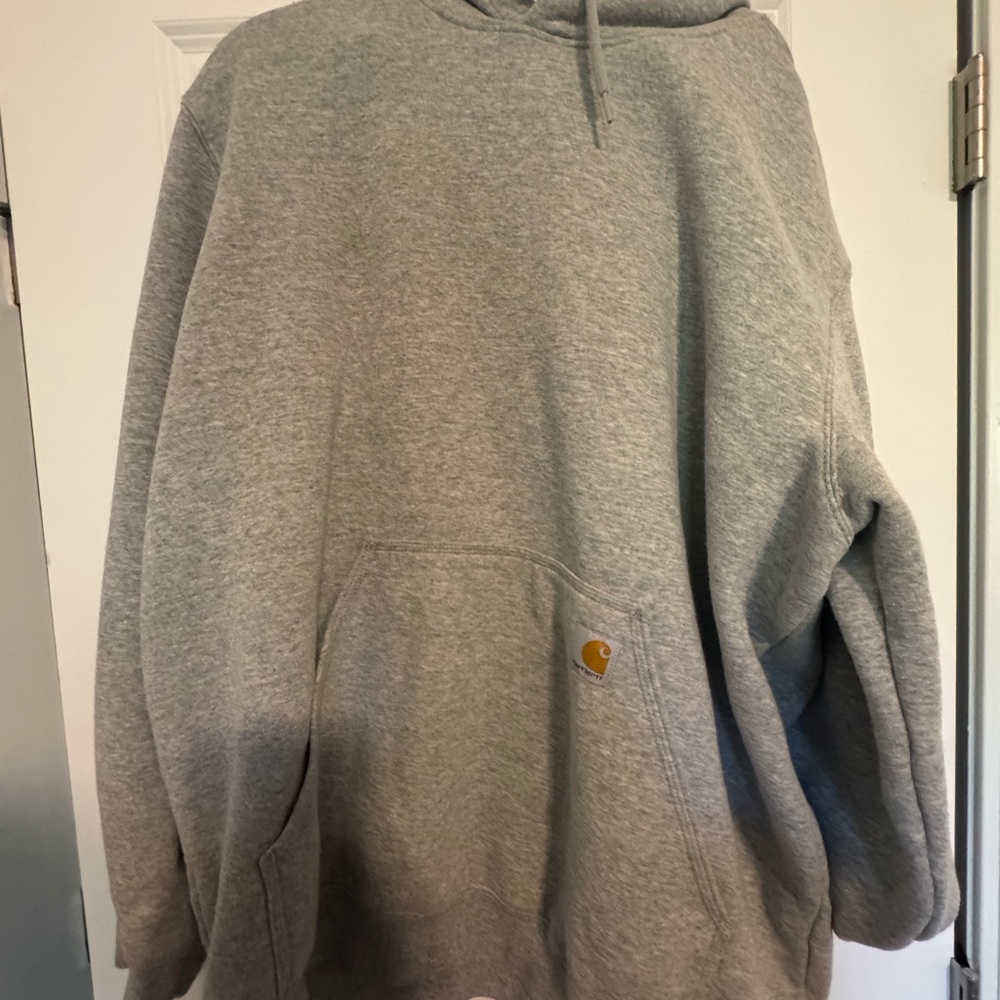 Carhartt Gray Crewneck Hooded Sweatshirt